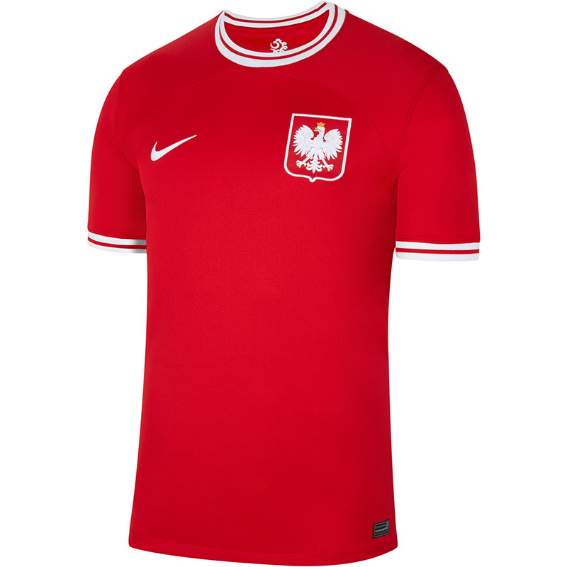 Pologne 2022 nouveau maillot exterieur coupe du monde 2022 officiel Nike