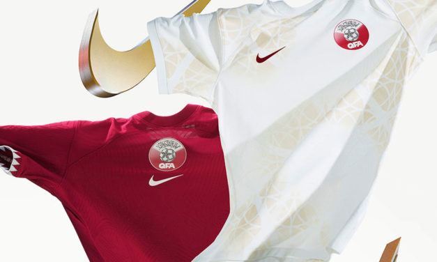 Les maillots de foot du Qatar coupe du monde 2022 faits par Nike