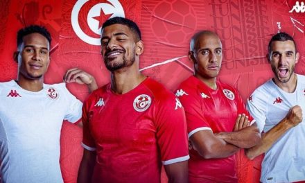 Les nouveaux maillots de la Tunisie coupe du monde 2022