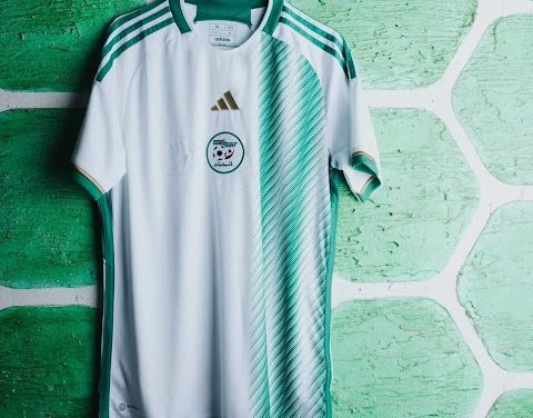Nouveaux maillots de football Algérie 2022