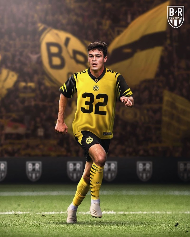 maillot foot NFL concept Dortmund