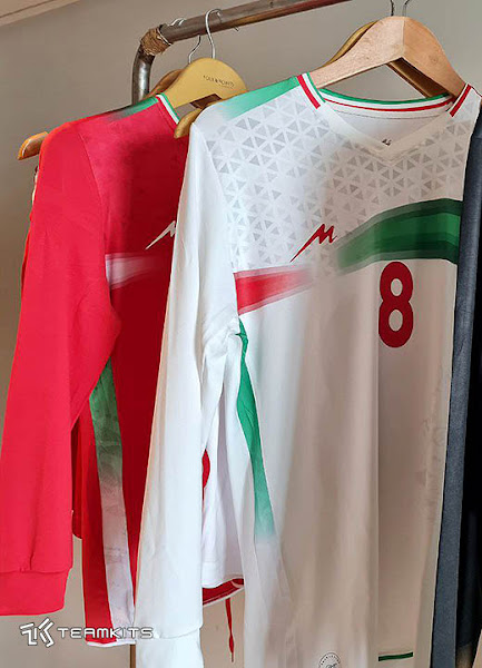 nouveaux maillots de foot Iran coupe du monde 2022