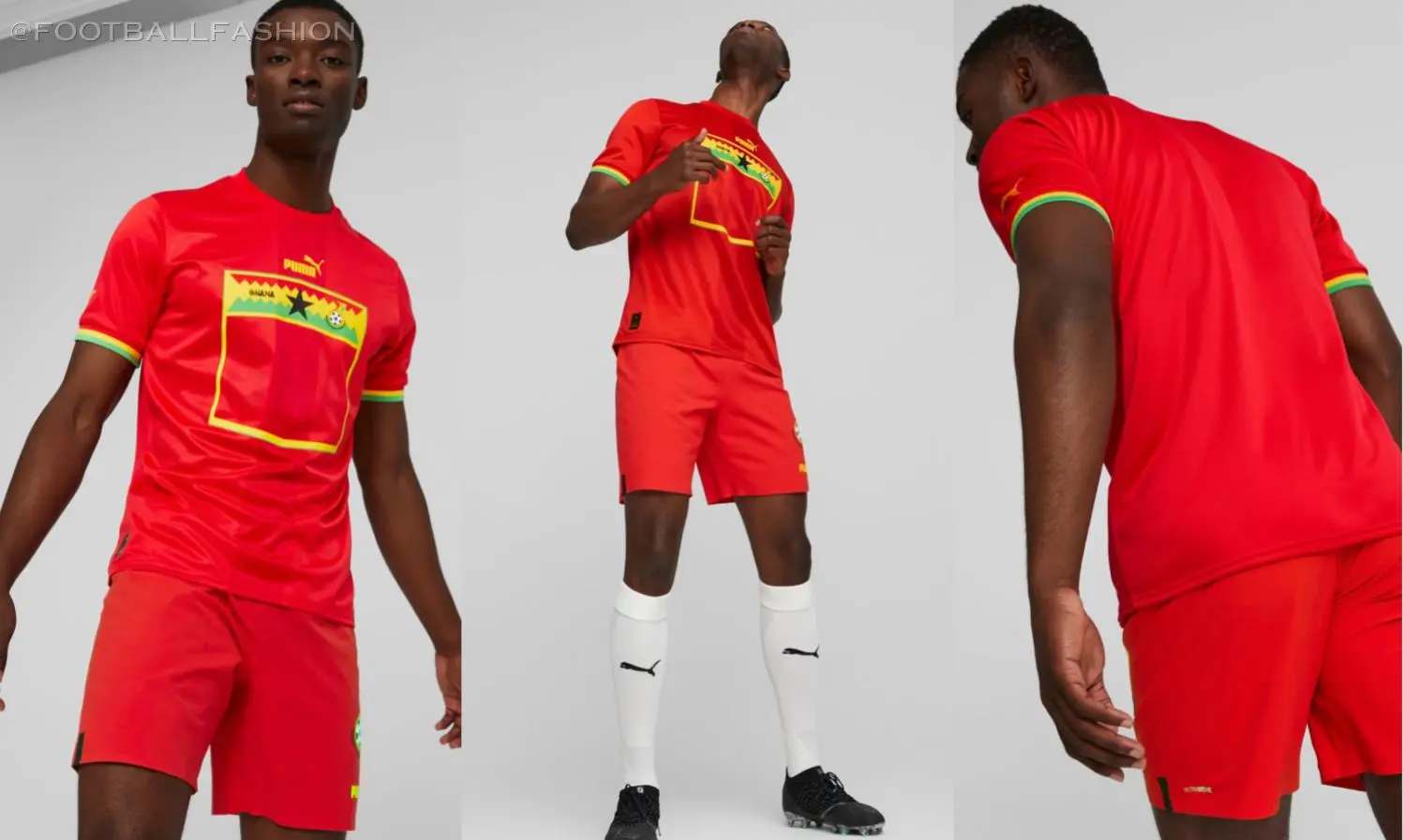 Ghana nouveau maillot exterieur coupe du monde 2022