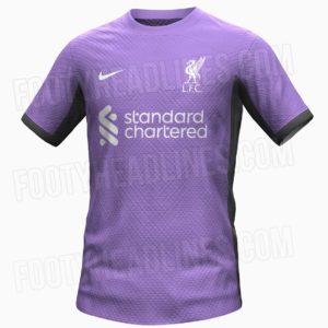 Liverpool 2024 possible troisieme maillot third prediction