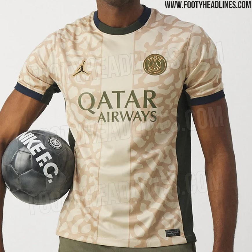 PSG 2023-2024 quatrime maillot de foot Nike fuite