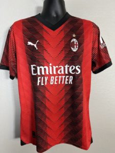 AC Milan 2023-2024 maillot domicile possible foot