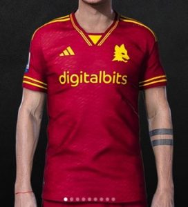 AS Roma 2023-2024 possible maillot domicile