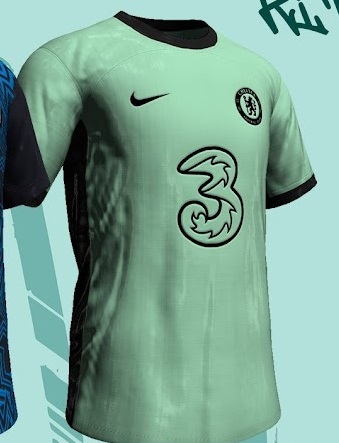 Chelsea 2024 3eme maillot third possible 23 24