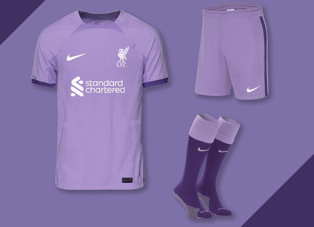 Liverpool 2023-2024 troisième nouveau maillot de foot third