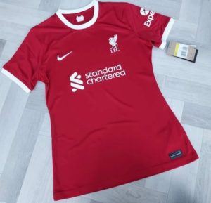 Liverpool 2024 nouveau maillot de foot domicile 23-24