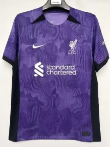 Liverpool 2024 troisieme maillot de foot third violet