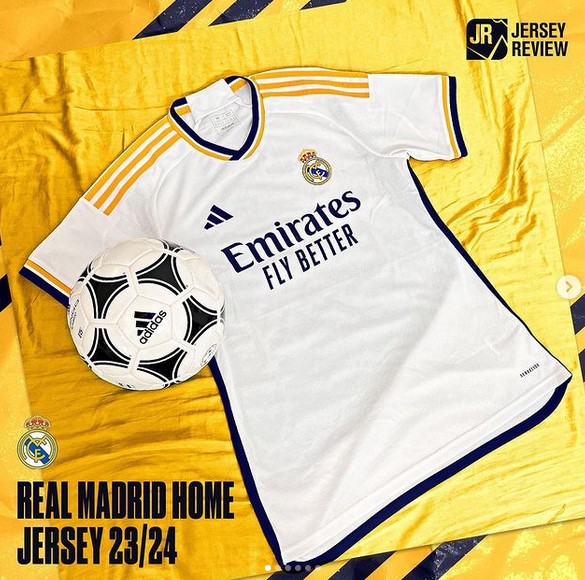 Real Madrid 2023 2024 nouveau maillot de football domicile officiel