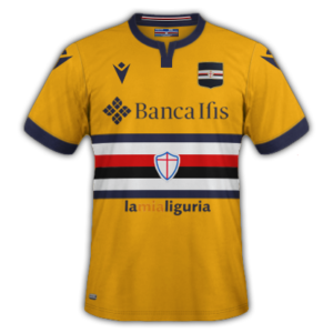 Troisieme maillot de football sampdoria 2022 2023