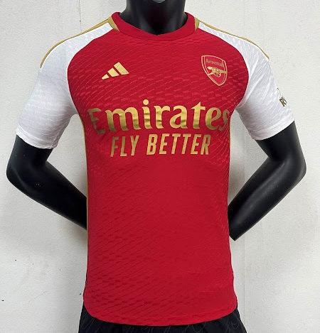 Arsenal 2024 maillot de foot prédiction domicile