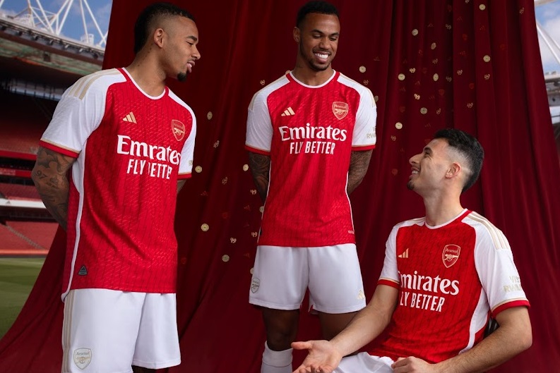 Arsenal 2024 maillot domicile officiel foot