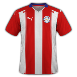 Maillot de foot domicile Paraguay 22 23