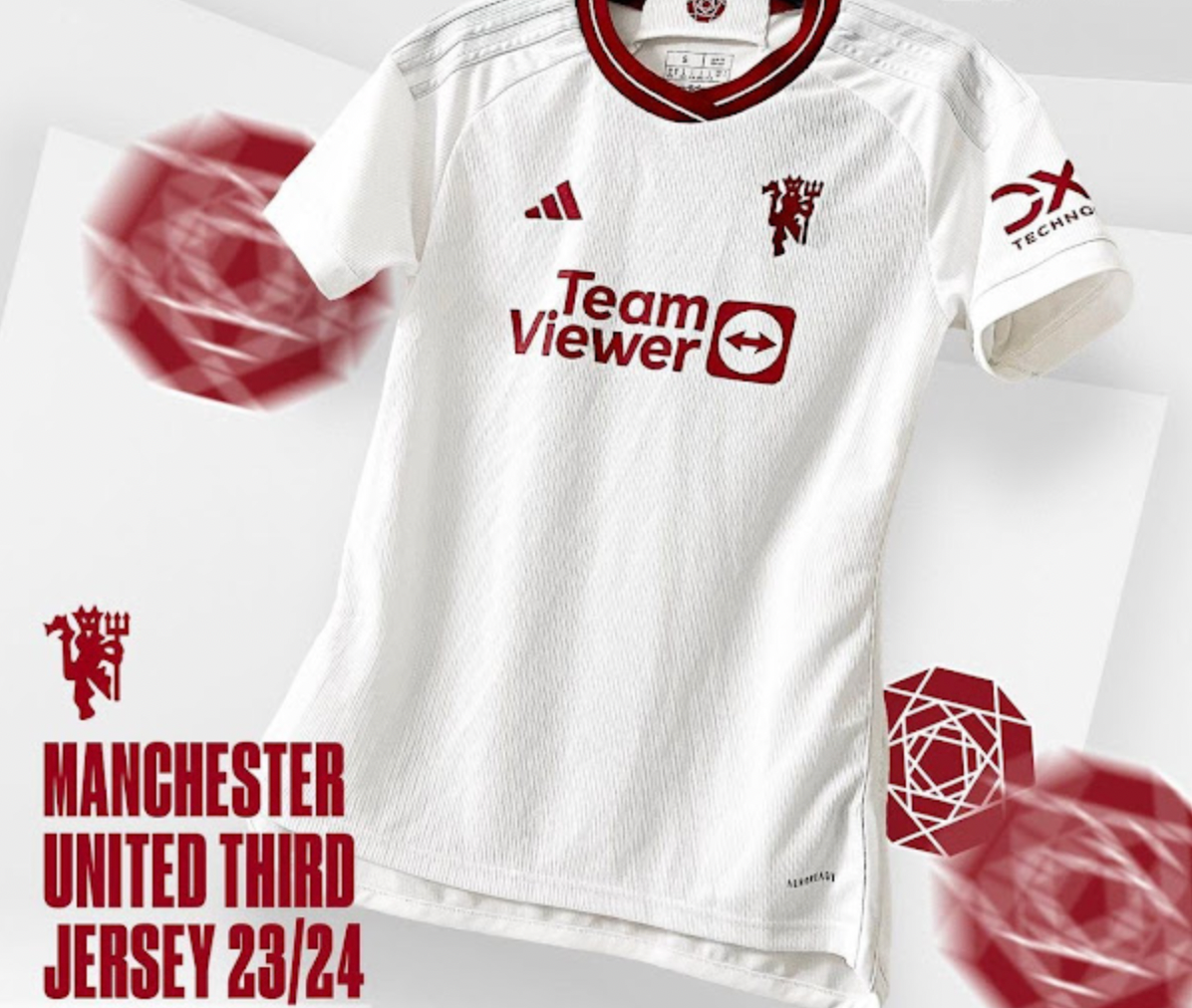 Manchester United 2023 2024 3eme maillot de foot third officiel