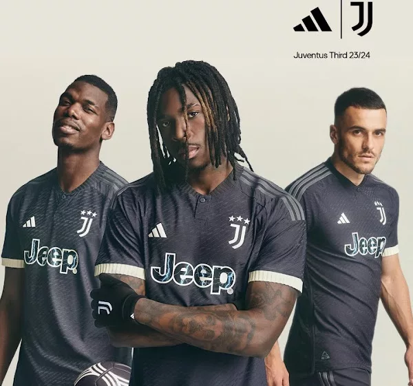Juventus 2023-2024 maillot de foot third noir