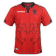 maillot de foot domicile Albanie 2022 2023