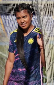 maillot exterieur colombie coupe du monde 2023 feminine