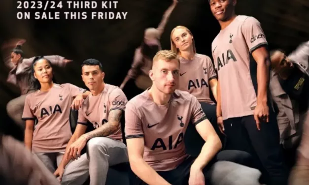 Nike rafraichit les nouveaux maillots de Tottenham 2023/2024