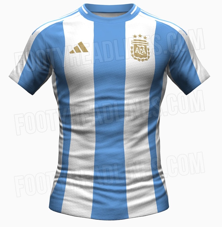 Argentine 2024 nouveau maillot domicile prediction