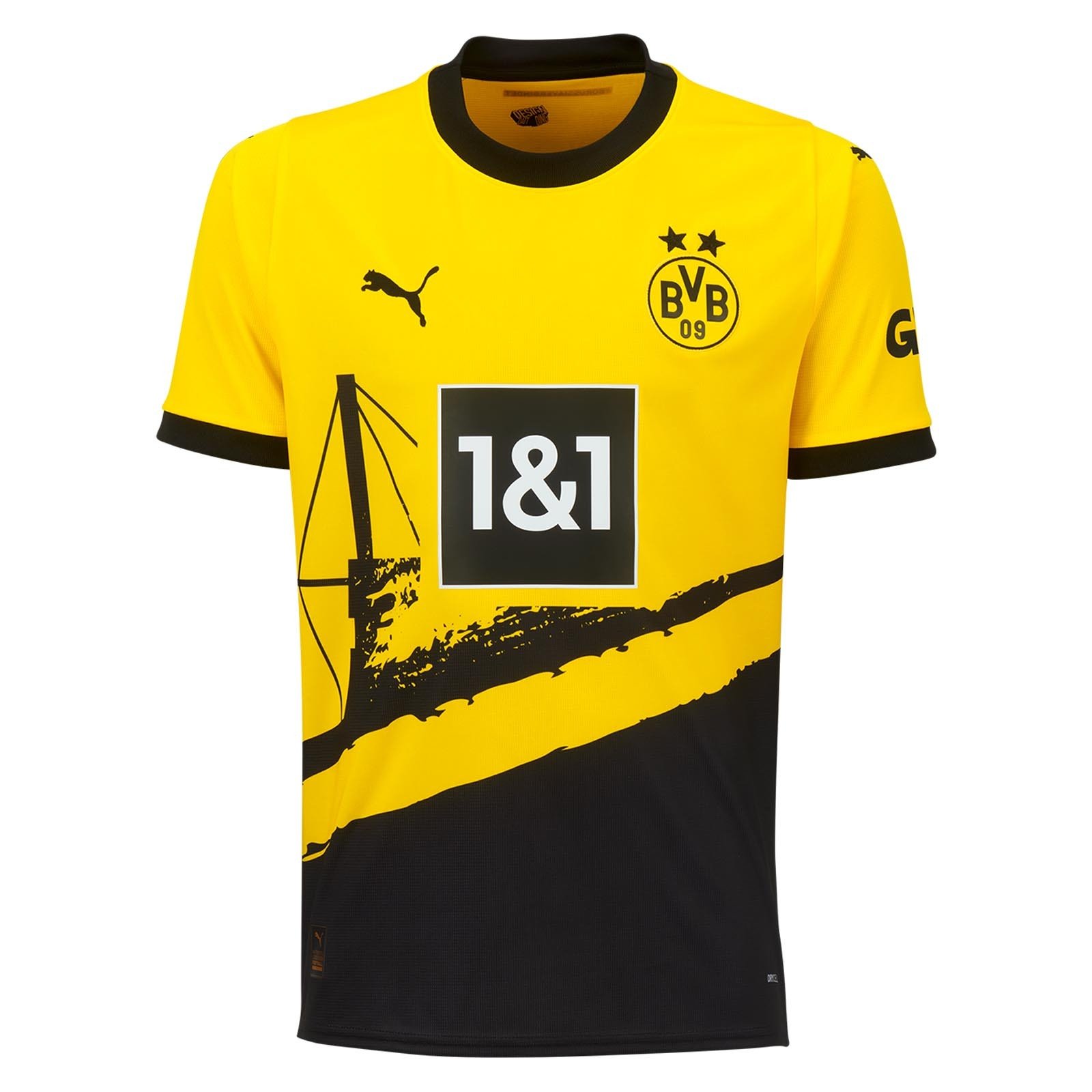 BVB Dortmund 2024 nouveau maillot de foot domicile officiel
