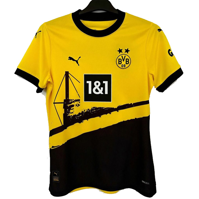 BVB Dortmund 2024 nouveau maillot de football domicile officiel