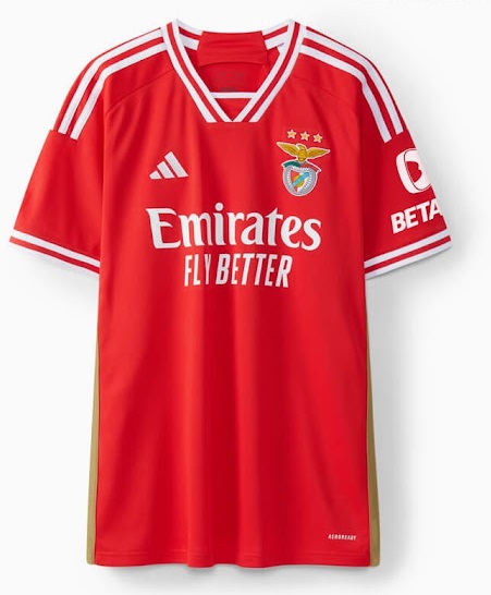 Benfica 2024 nouveau maillot de foot domicile