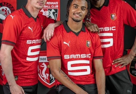 Rennes 2024 les nouveaux maillots du Stade Rennais 2023-2024