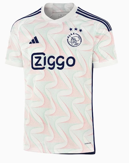Ajax 2023-2024 dos du maillot exterieur football Adidas