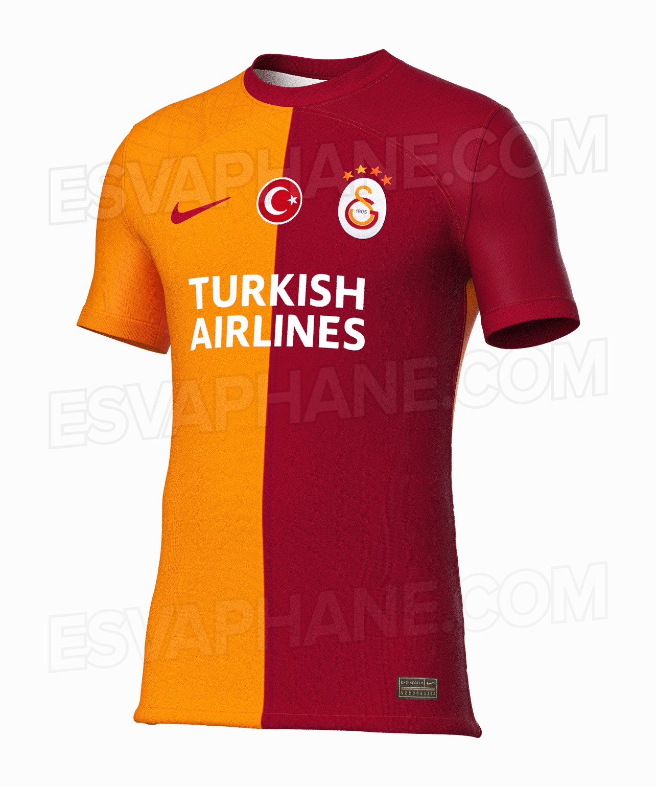 Galatasaray 2024 maillot de foot domicile 2023 2024