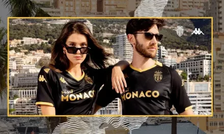 Kappa continue avec les maillots AS Monaco 2023/2024
