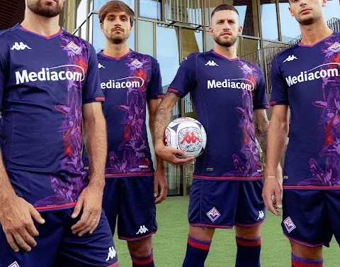 Les 3 maillots époustouflants de la Fiorentina 2023/2024 par Kappa