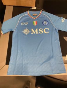 Naples 2024 nouveau maillot domicile foot