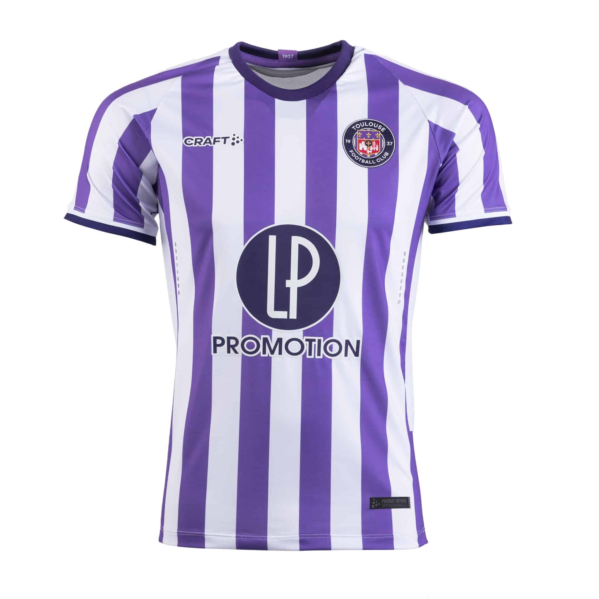 maillot toulouse 2023 2024 domicile craft