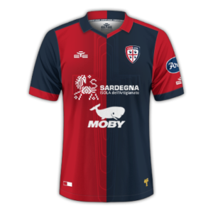 Cagliari maillot de foot domicile 2023 2024