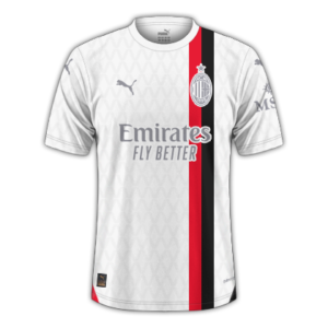 Milan AC maillot de football exterieur 2023 2024