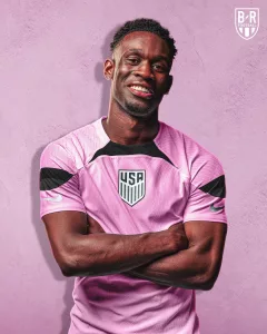 maillot foot rose Etats-Unis