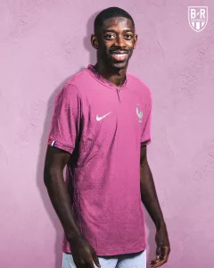 maillot rose Dembele France