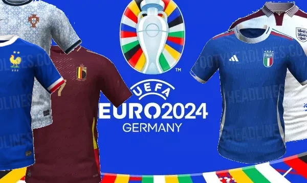 tous les maillots de foot Euro 2024