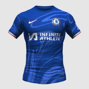 Chelsea 2024 maillot de foot domicile design