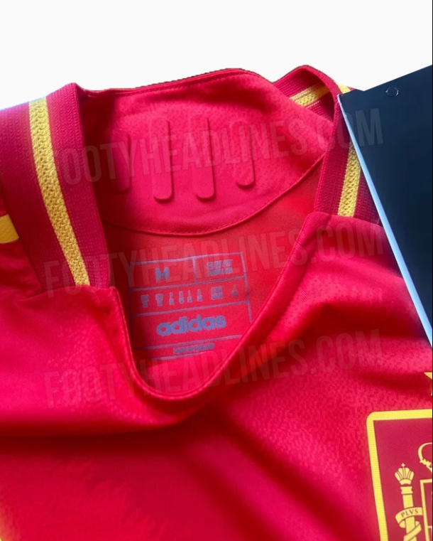 Maillot Espagne Adidas Finale Euro 2024 – Williams – Rouge – Taille XL