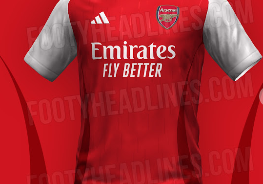 Le nouveau maillot domicile de Arsenal 2024-2025 en images