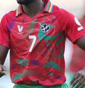 Namibie CAN 2023 maillot domicile
