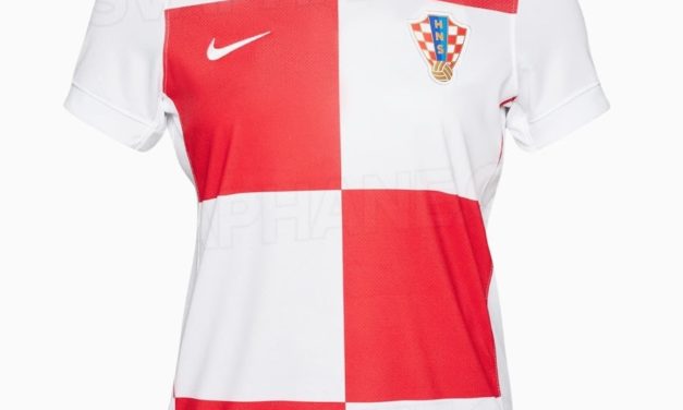 Les maillots de foot à damier de la Croatie Euro 2024