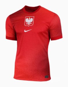 Pologne maillot exterieur Euro 2024 foot