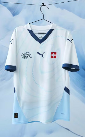 Suisse Euro 2024 maillot exterieur