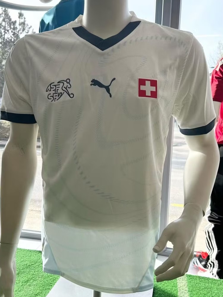 maillot de foot Suisse Euro 2024 exterieur