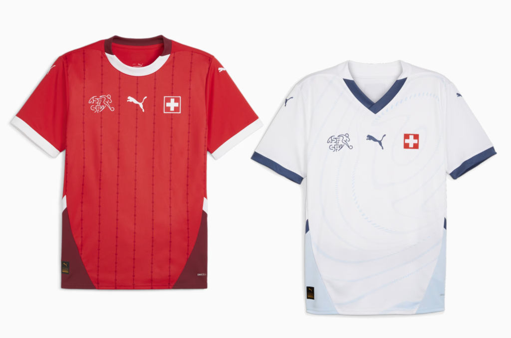 maillots Suisse Euro 2024